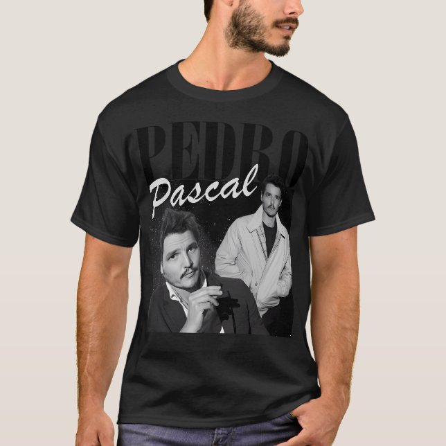 Pedro Pascal T Shirt (Framsida)