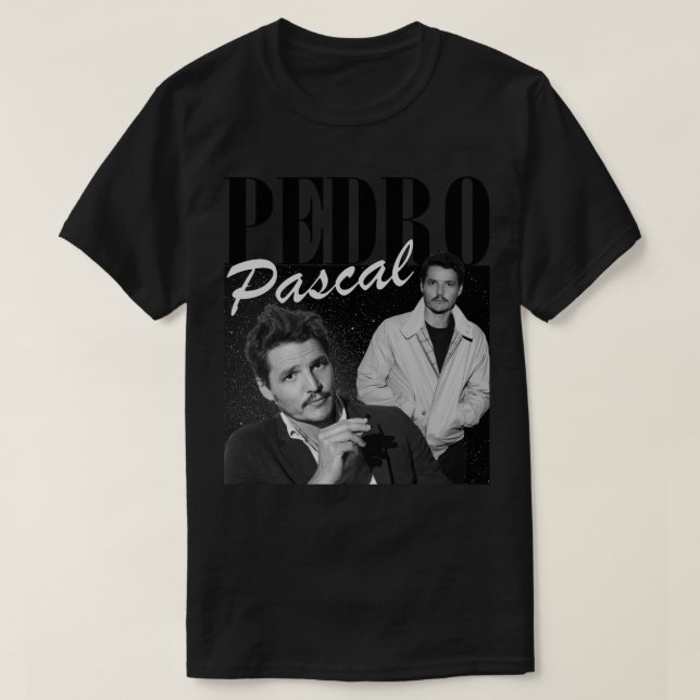 Pedro Pascal TShirt T Shirt (Design framsida)
