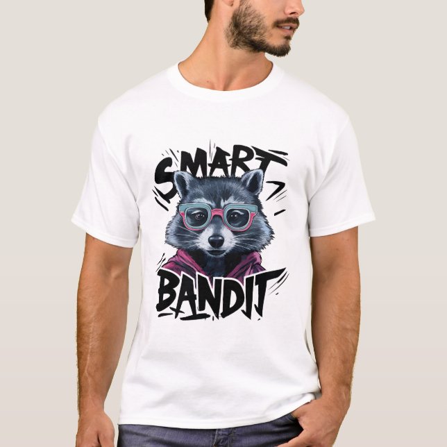 Pedro Raccoon snyggt T Shirt (Framsida)