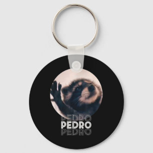 Pedro Racoon Dance Popular Internet Meme Mapache D Nyckelring