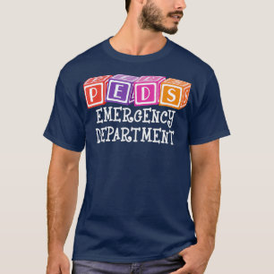 PEDS Akut Department Nurse RN ER Pediatriska barn T Shirt