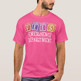 Peds Akut Department Nurse - Rn Er Pediatriska pat T Shirt