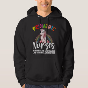 Peds Nurse Children Unicorn Magic Pediincess Nurs Hoodie