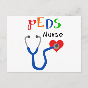 PEDS Nurse Vykort