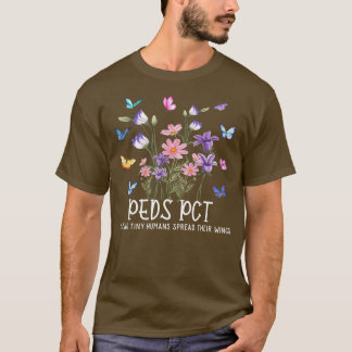 Peds Pct Butterflies Pediatriska kanylen Gift För  T Shirt