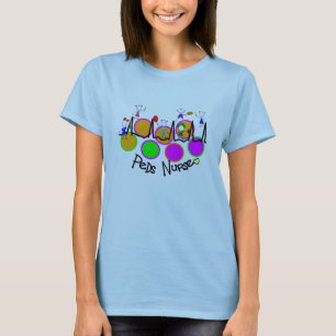 peds vårdar 5 ungar med QRS-design T-shirt