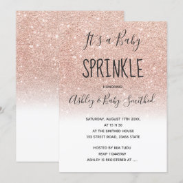 Pedulver från Ro faux glitter (blått) Inbjudningar