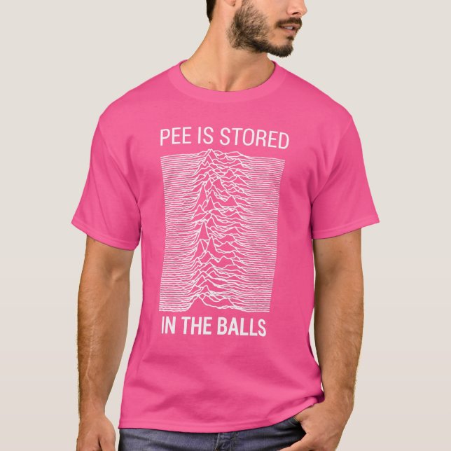 Pee lagras i Bollar T Shirt (Framsida)