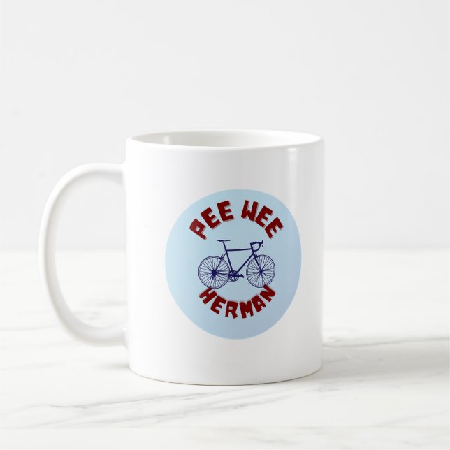 Pee Wee Herman Bike Kaffemugg (Vänster)