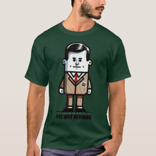 Pee Wee Herman Fläkt Art T Shirt
