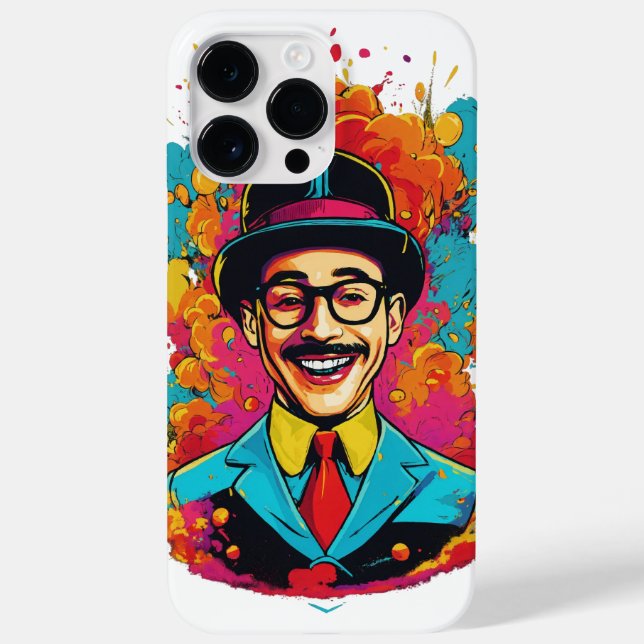 Pee Wee Herman iPhone 14 Pro Max Design" (Baksida)