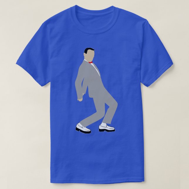 Pee Wee Herman Pin T Shirt (Design framsida)