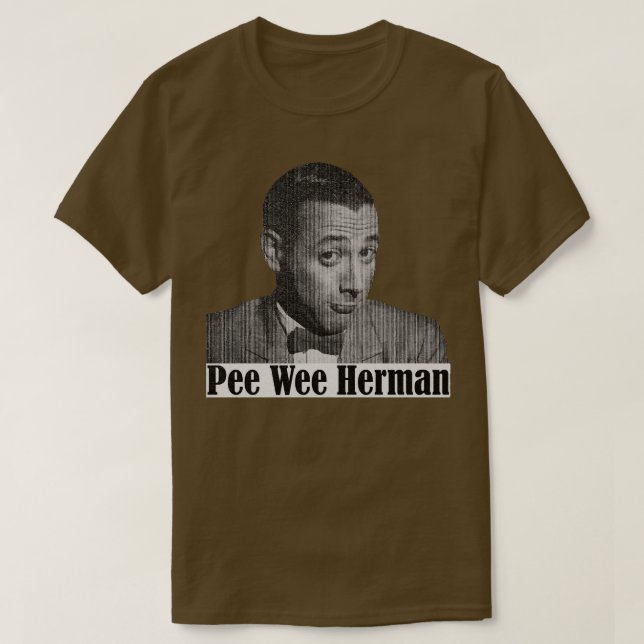 Pee Wee Herman T Shirt (Design framsida)