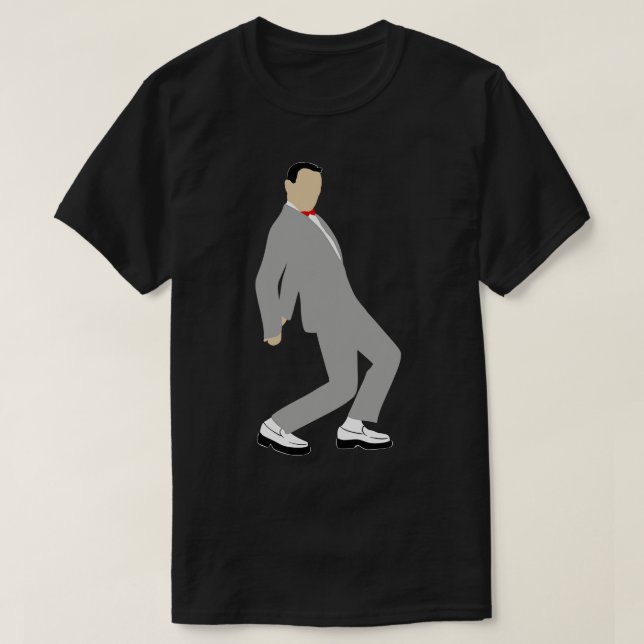 Pee Wee Herman Tote T Shirt (Design framsida)
