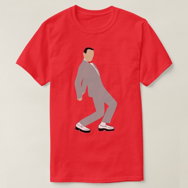 Pee Wee Herman TShirt T Shirt (Design framsida)