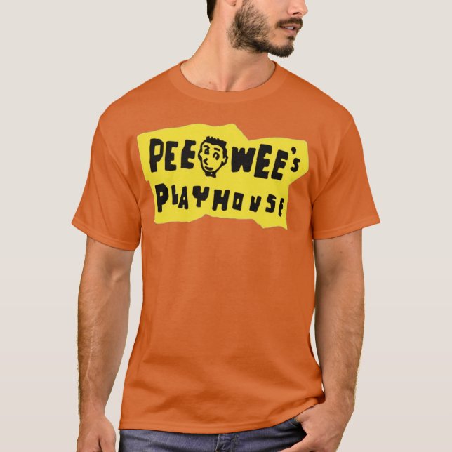 Pee Wees lekställe T Shirt (Framsida)