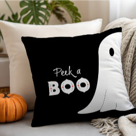 Peek a a Boo Ghost Halloween Dekorativ kudde