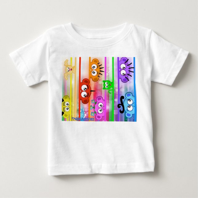 Peek-A-Boo Crew Shirt T Shirt (Framsida)