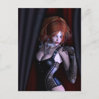 Peek A Boo Gothic Fantasy Vykort