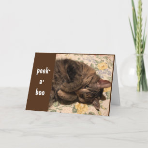 PEEK-A-BOO & *GRATTISAR* TILL DIG! KORT