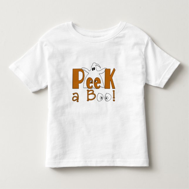 Peek A Boo Halloween T-shirts och presenter (Framsida)