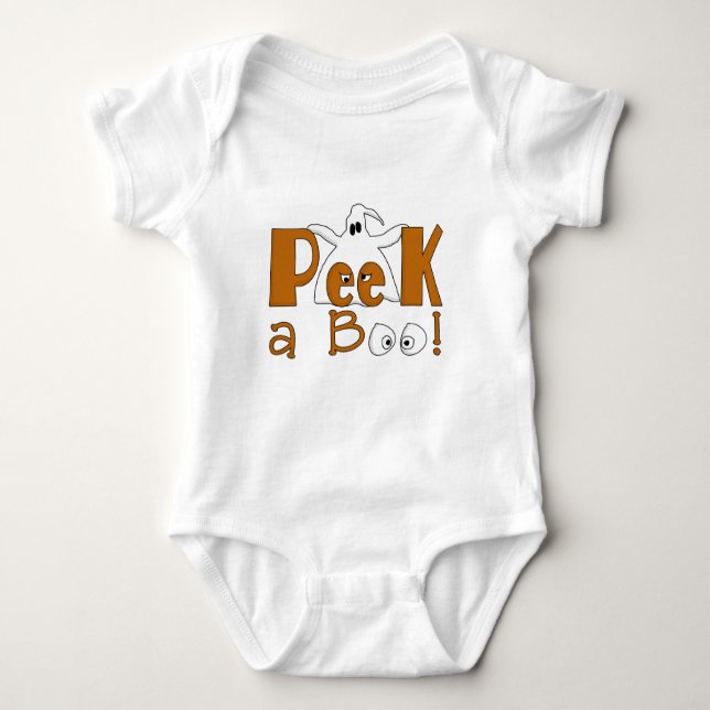 Peek A Boo Halloween T-shirts och presenter (Framsida)