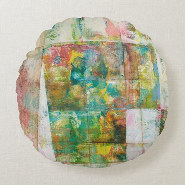 Peek a boo IV Rund Kudde (Framsidan)