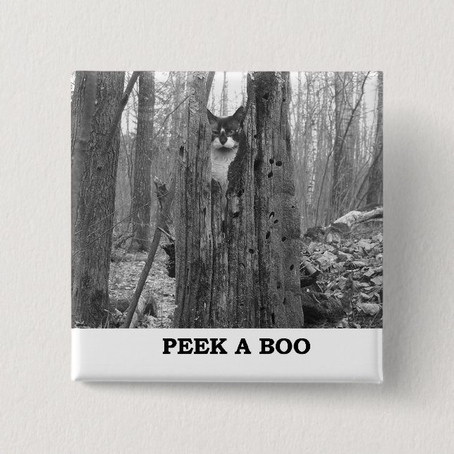Peek A Boo-knapp Knapp (Framsida)