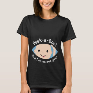 Peek-A-Boo Moderskap T-Shirt