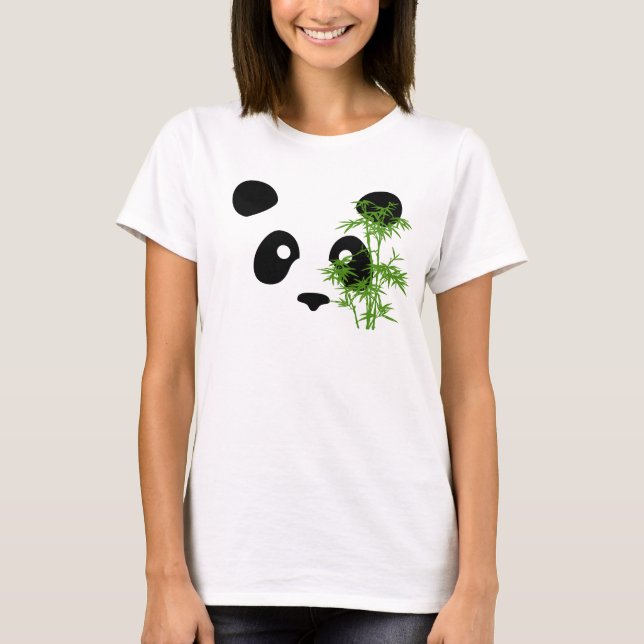 "Peek a Boo Panda" T Shirt (Framsida)