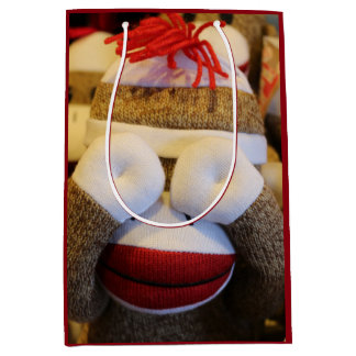 Peek-a-boo Sock monkey