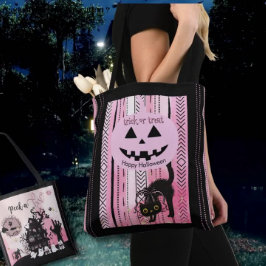 "Peek a Boo" Spooky-Cute Trick-or-Treat Bag Tygkasse