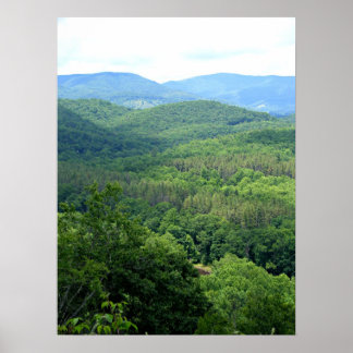 Peek vid Greenbrierfloden Poster