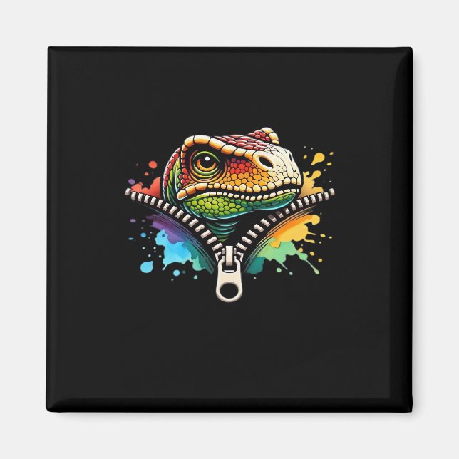 Peekabo-design för Halloween Magnet (Framsidan)