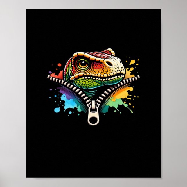 Peekabo-design för Halloween Poster (Framsidan)