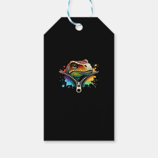 Peekabo-design för Halloween Presentetikett