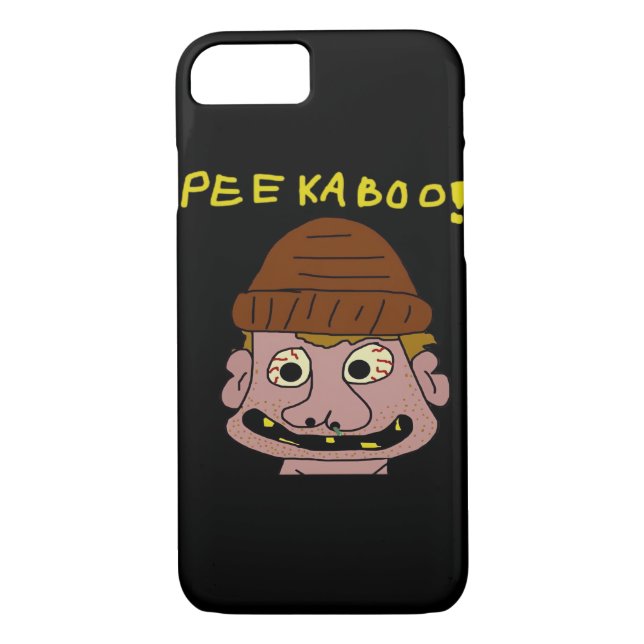Peekabo Konstig Man Case-Mate iPhone Skal (Baksida)