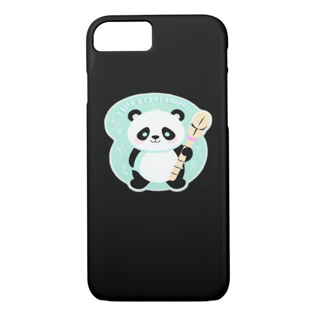 Peekabo Panda Case-Mate iPhone Skal (Baksida)