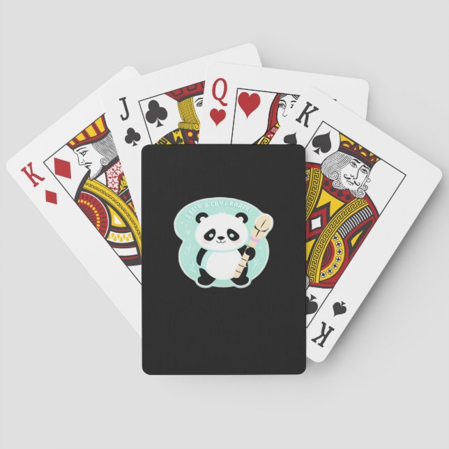 Peekabo Panda Casinokort (Baksidan)