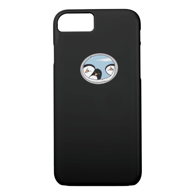 Peekabo Penguins Case-Mate iPhone Skal (Baksida)