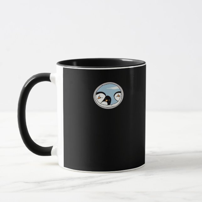 Peekabo Penguins Mugg (Vänster)