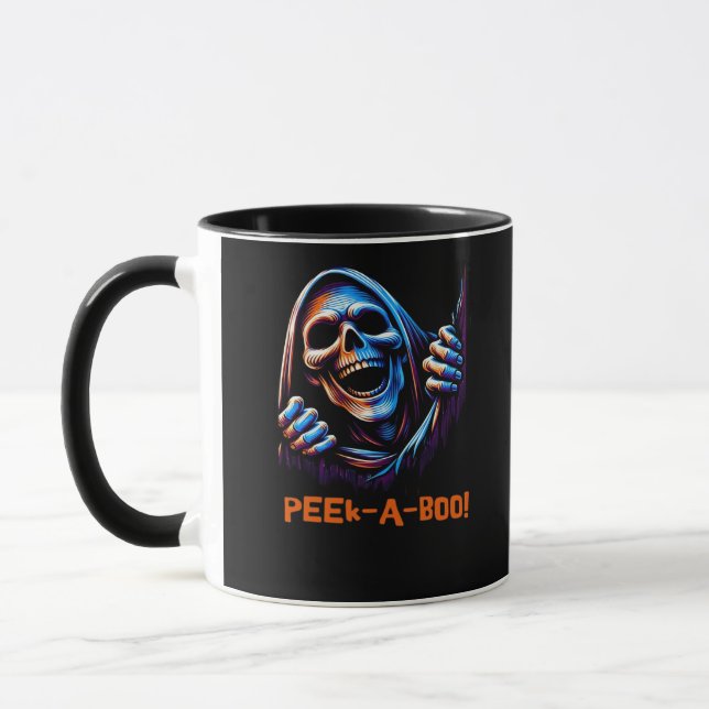 Peekabo Poltergeist Prankster Mugg (Vänster)