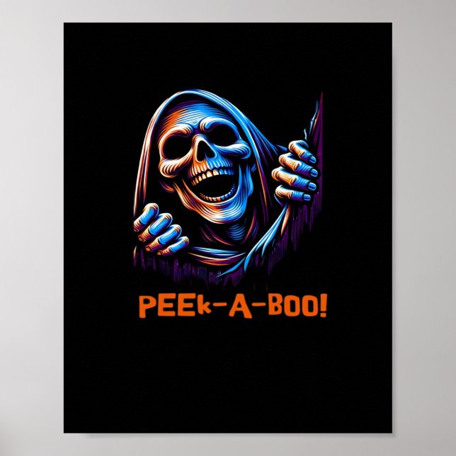 Peekabo Poltergeist Prankster Poster (Framsidan)