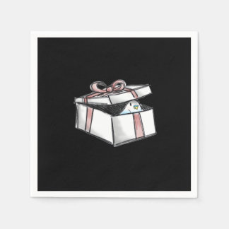 Peekabo Present Pappersservett