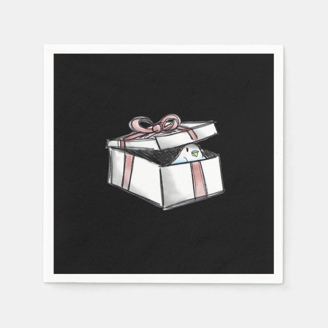 Peekabo Present Pappersservett (Framsidan)