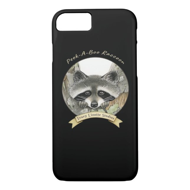 Peekabo Raccoon Case-Mate iPhone Skal (Baksida)