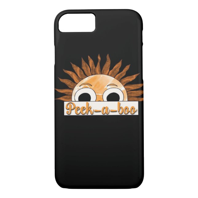 Peekabo Sunshine Case-Mate iPhone Skal (Baksida)