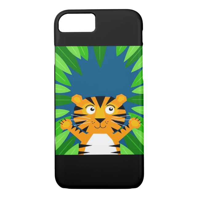 Peekabo Tiger Case-Mate iPhone Skal (Baksida)