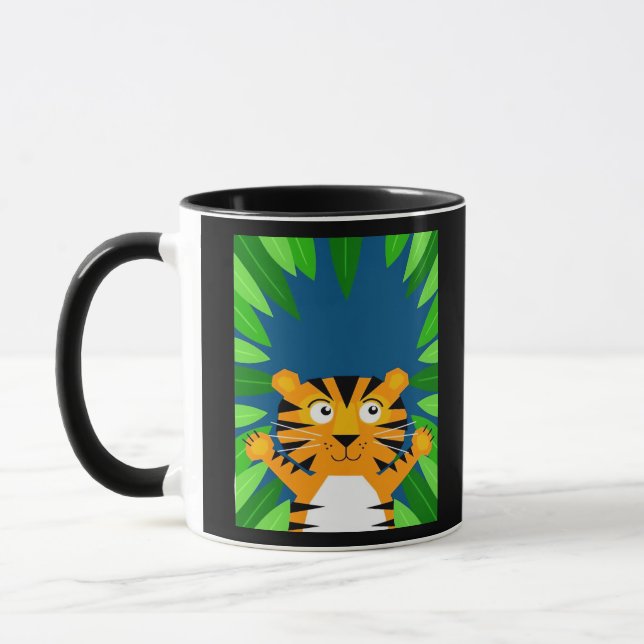 Peekabo Tiger Mugg (Vänster)