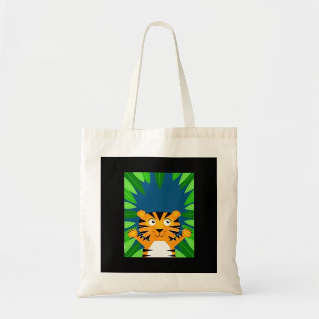 Peekabo Tiger Tygkasse (Framsidan)